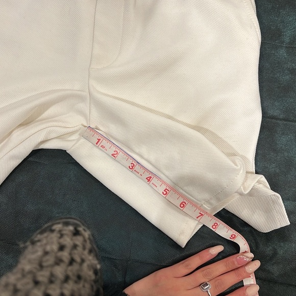 🔥Zara White Shorts with Elastic Waistband🔥 - Picture 6 of 8